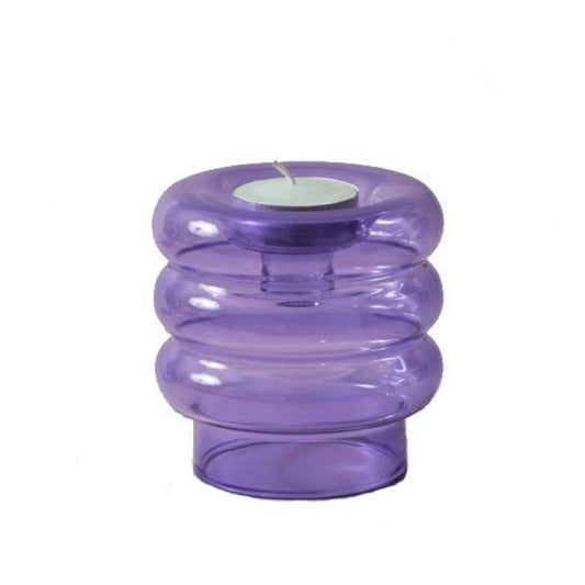 Dual Purpose Candle Holder in Lilac