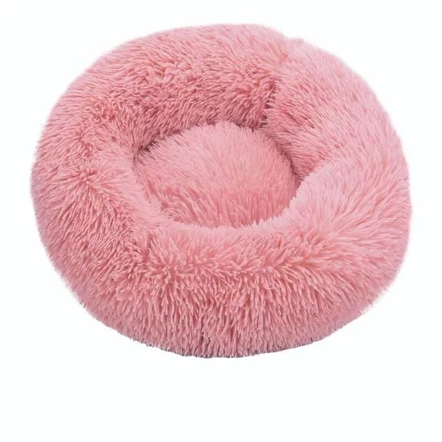 Super Soft Long Plush Pet Bed in Pink – Le Mauvais Garçon