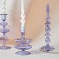 Romantic Candle Holder in Lilac