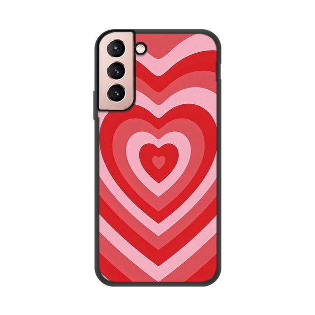 Samsung Case in Red Heart