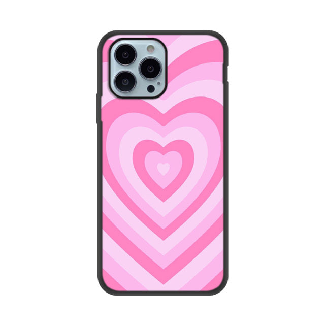 iPhone Case in Baby Pink Heart