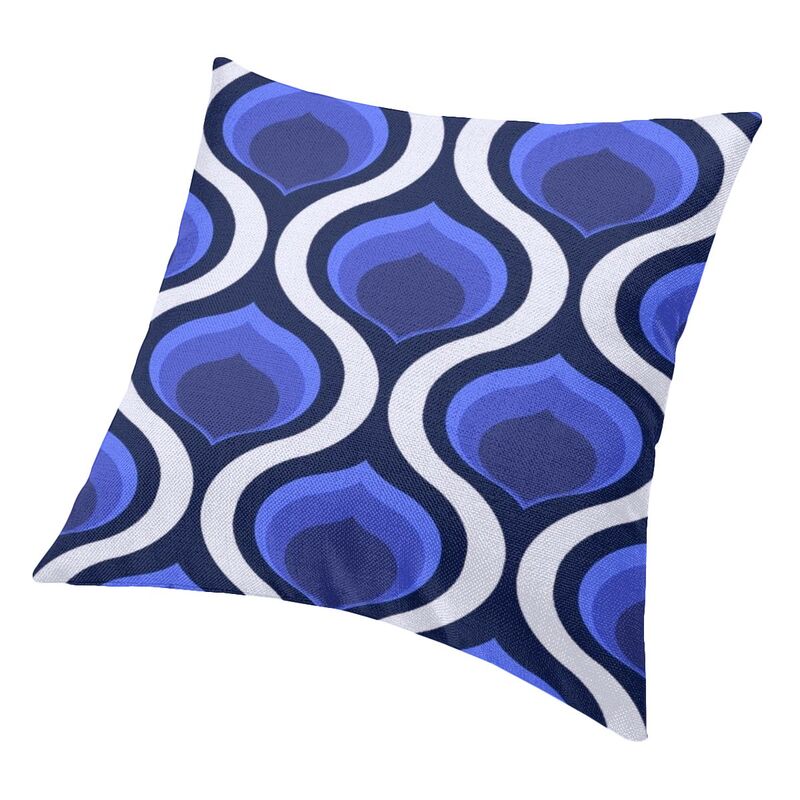 Pillow Case in Blue Print