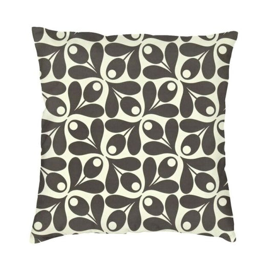 Pillow Case in Black Print