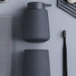 Ceramic Soap Dispenser in Grey